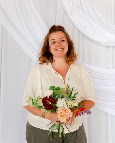 Cathy Bernes, wedding designer et designer floral en Provence